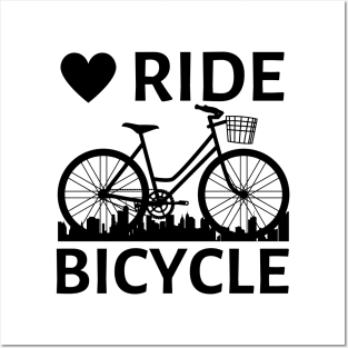 Love Ride Bicycle Posters and Art